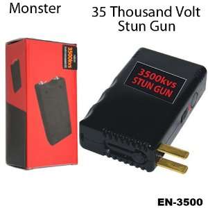  Monster 3500   35 Thousand Volt Stun Gun w/ Built In 