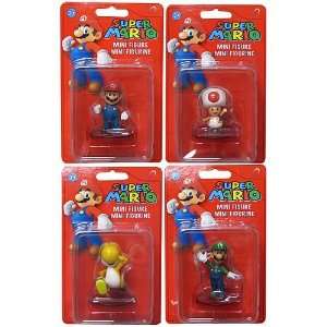  Super Mario Bros. Mini Figures Wave 1 Case: Toys & Games