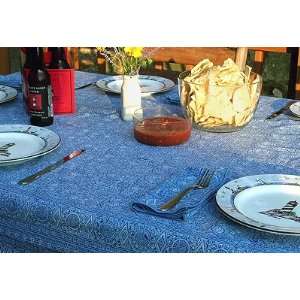 Tilonia Home Table Linen & Napkin Set for 4   Nantucket Picnic 