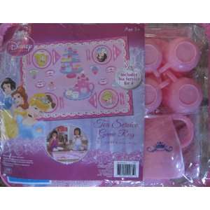   Princess Tea Party Game Rug   Includes 4 cups and Teapot Toys & Games