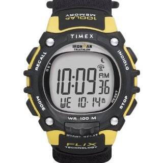  Timex Ironman Triathlon 100 Lap Resin Strap Watch #T5F591 