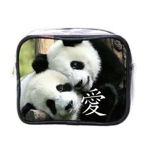    Chinese Loving Little Pandas Collectible Mini Toiletry Bag Beauty