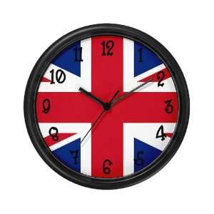  United Kingdom Flag Union jack Wall Clock by CafePress 