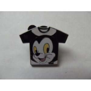 NEW Disney Trading Pin Figaro Cat T Shirt Hidden Mickey WDW LOOK Black 