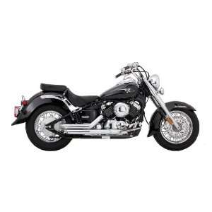 Vance & Hines Chrome Shortshots Staggered Exhaust for 2004 2005 Yamaha 