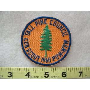  1960 Cub Scout Pow Wow Tall Pine Council Patch Everything 