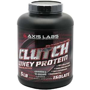 com Axis Labs Whey Protein, Cookies N Cream, 5 lbs (2295 g) (Protein 