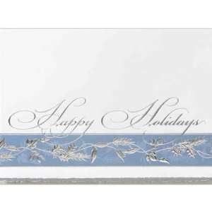   Branch   Silver Deckle Edge White Lining   Silver Ink