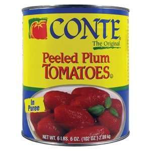 Plum Tomatoes, Whole Peeled in Puree 6: Grocery & Gourmet Food