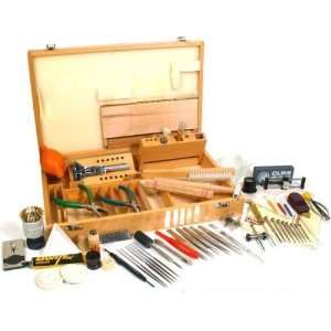   Jewelry & Watch Opener Repair Tool Kit Wood Box Arts, Crafts & Sewing